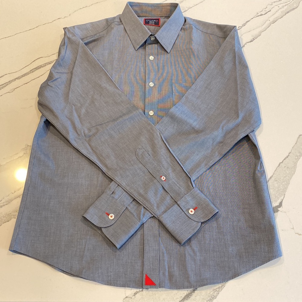 UNTUCKit Long Sleeve Shirt Size M - Picture 3 of 7